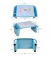 Children Plastic Small Study Table With Storage Lap Laptop Desk For Kids and Adult